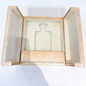 Champagne Gold Double-Door Luxury Gift Box | Custom Protective Packaging